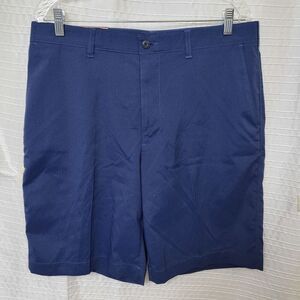 PGA Tour MotionFlux 360 Golf Shorts Peacoat Blue Stretch Performance Men's 34